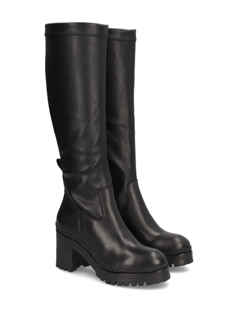 Kate-Gray-Lederkombination-Stiefel-schwarz