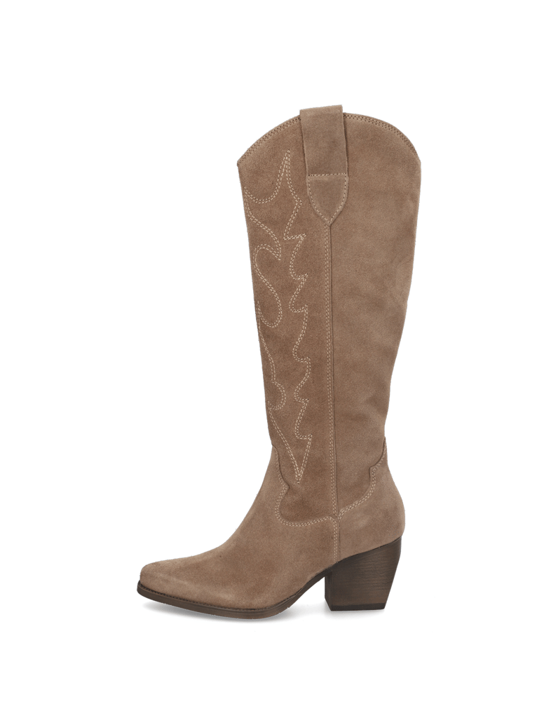 Kate-Gray-Veloursleder-Stiefel-braun