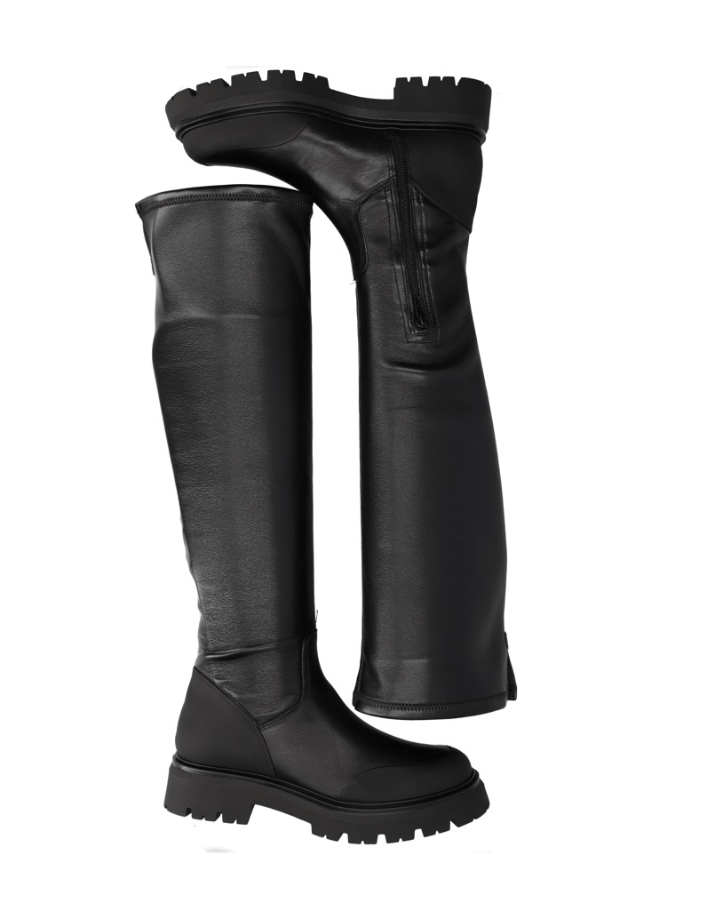 Kate-Gray-čižmy-nad-kolená-čierna