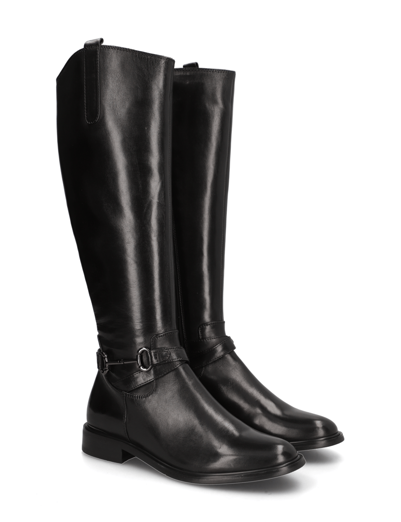 Silvia-Schneider-kozačky-černá