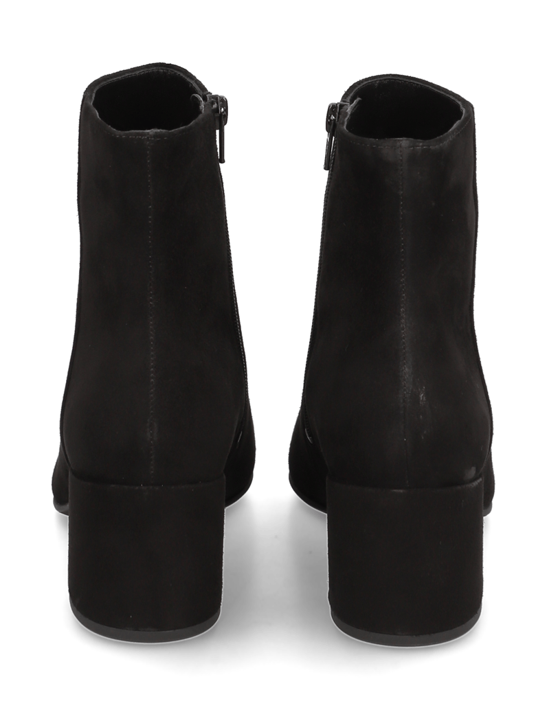 Högl-Veloursleder-Stiefelette-schwarz