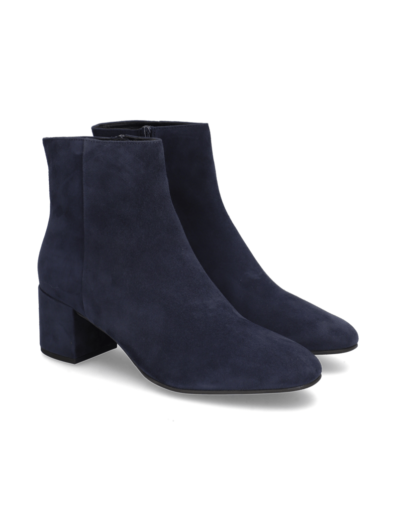 Högl-Veloursleder-Stiefelette-schwarz