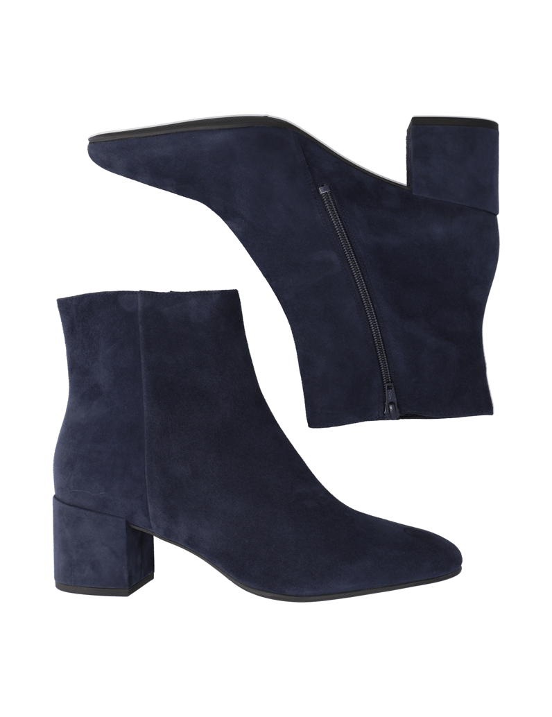 Högl-Veloursleder-Stiefelette-schwarz