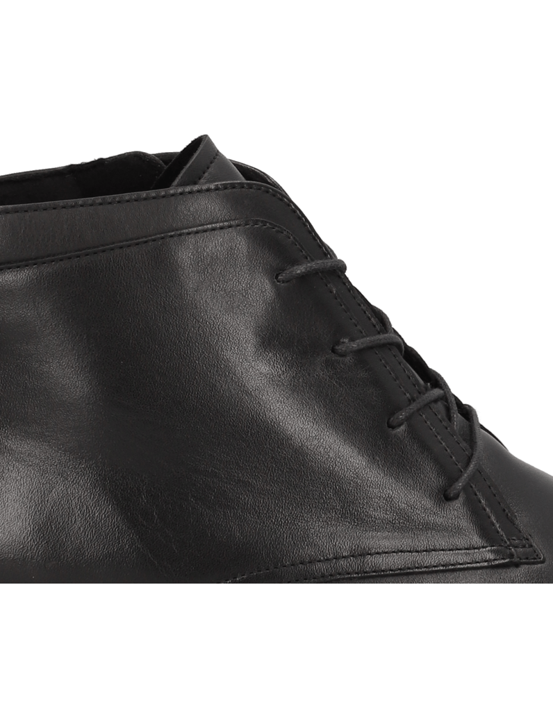Semler-Glattleder-Stiefelette-schwarz