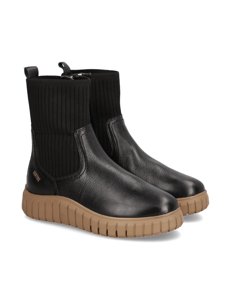 TAMARIS-Comfort-kombinácia-s-kožou-chelsea-boots