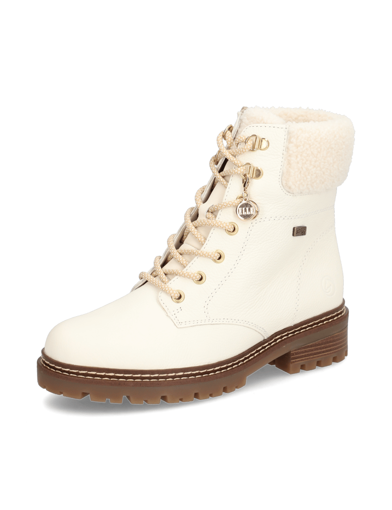 Remonte-Lederkombination-Schnürboot