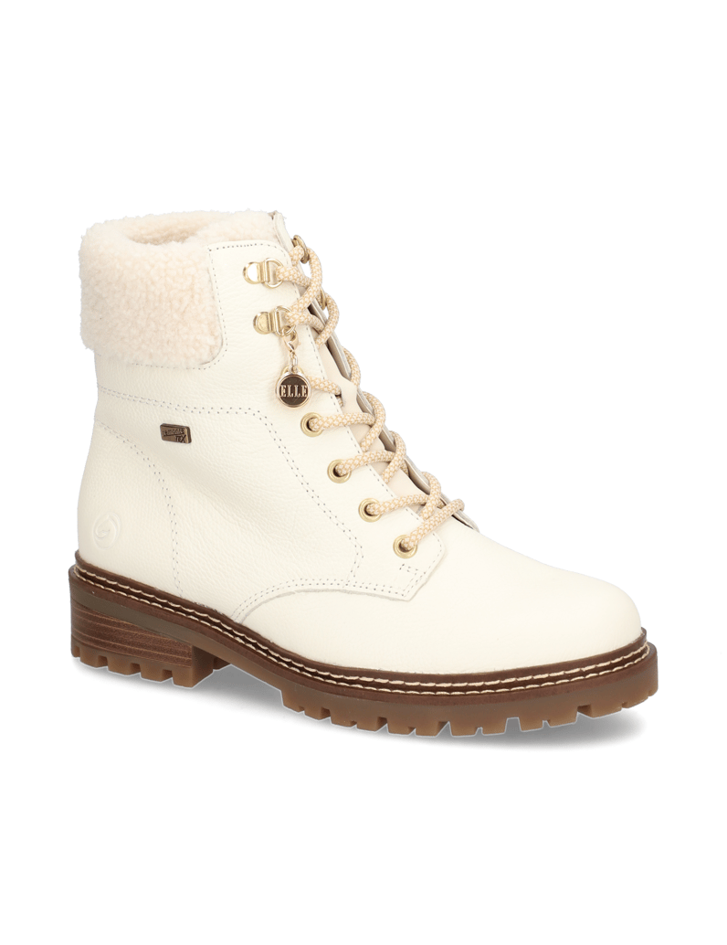 Remonte-Lederkombination-Schnürboot