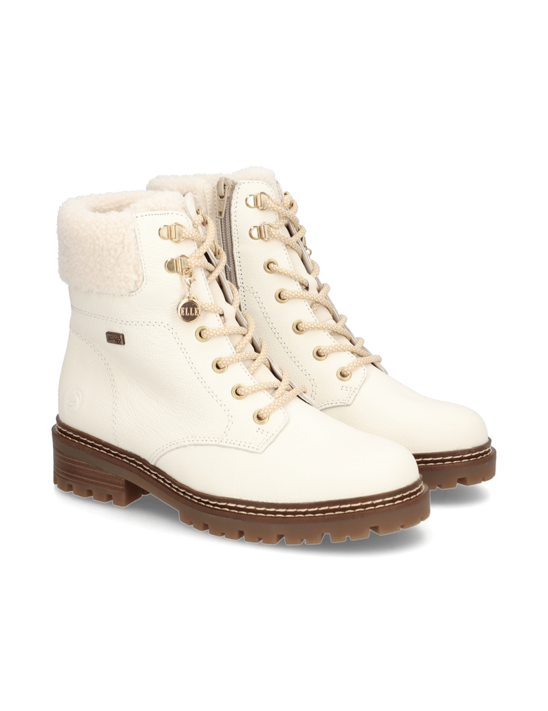 Remonte-Lederkombination-Schnürboot