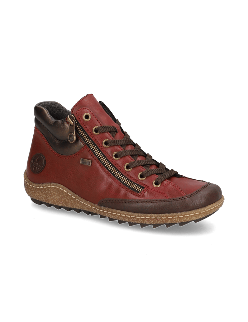 Rieker-Schnürboot-rot
