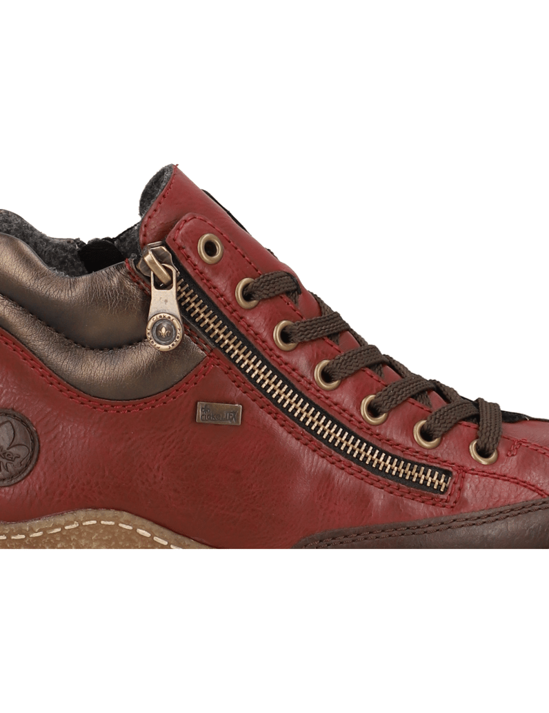 Rieker-Schnürboot-rot