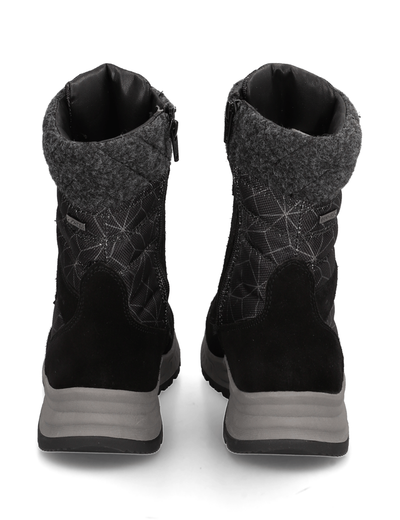 TAMARIS-Comfort-Textil-Schnürboot-schwarz