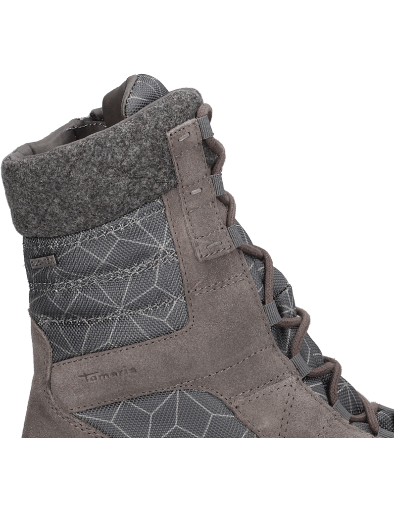 TAMARIS-Comfort-Textil-Schnürboot-schwarz