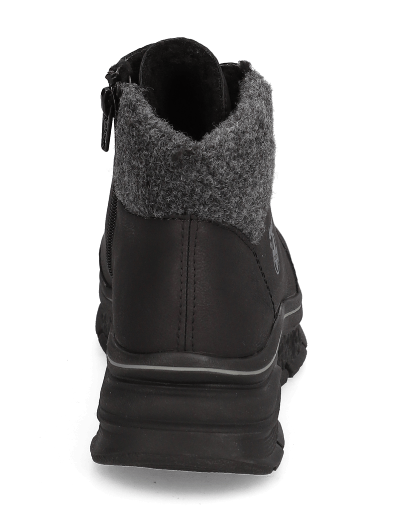 Rieker-imitácia-kože-snurovacia-obuv-schwarz