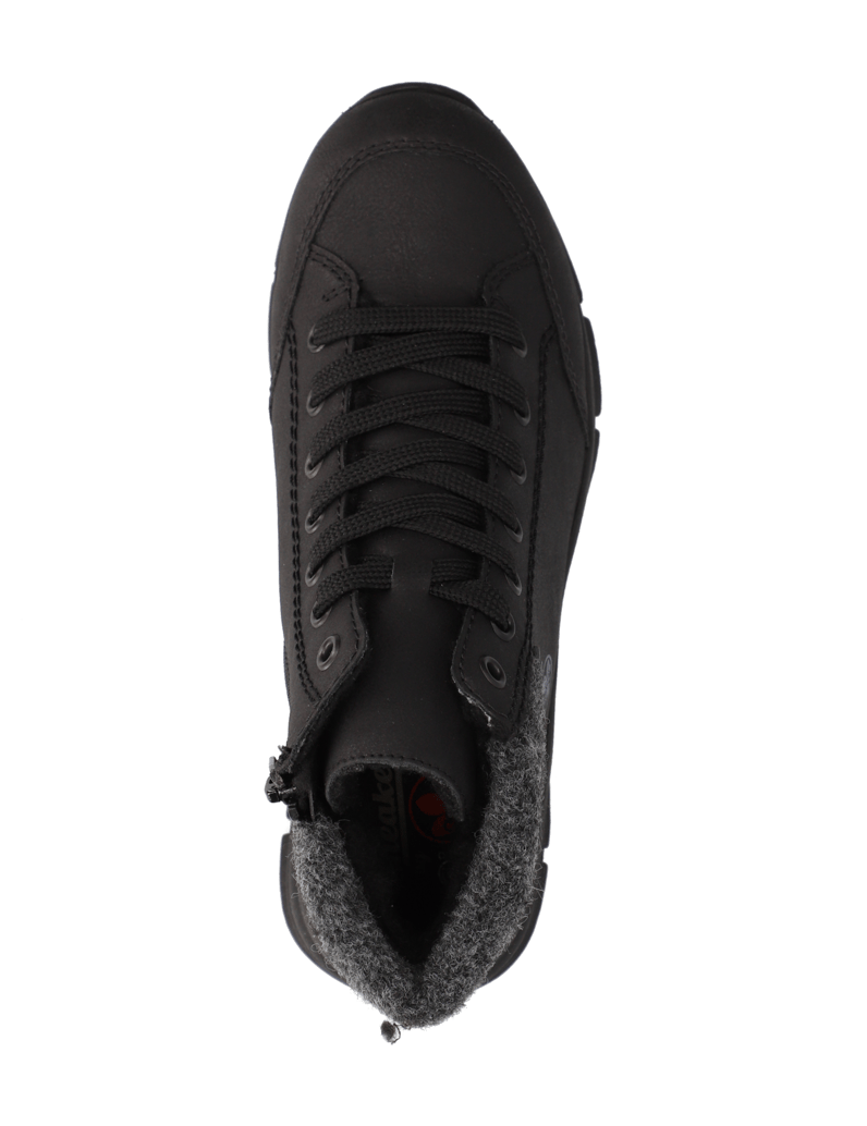 Rieker-imitácia-kože-snurovacia-obuv-schwarz