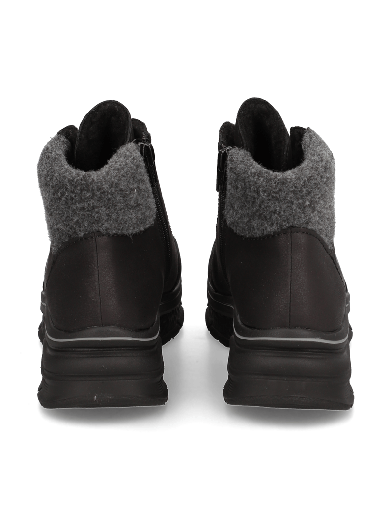 Rieker-imitácia-kože-snurovacia-obuv-schwarz