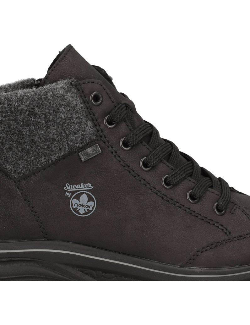Rieker-imitácia-kože-snurovacia-obuv-schwarz