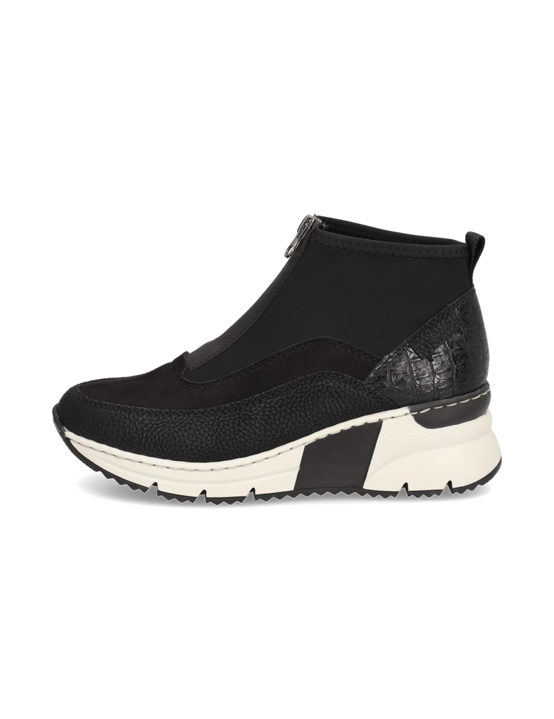 Rieker-Textil-Boot-beige