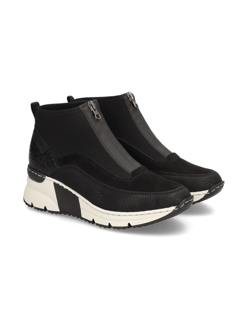 Rieker-Textil-Boot-beige