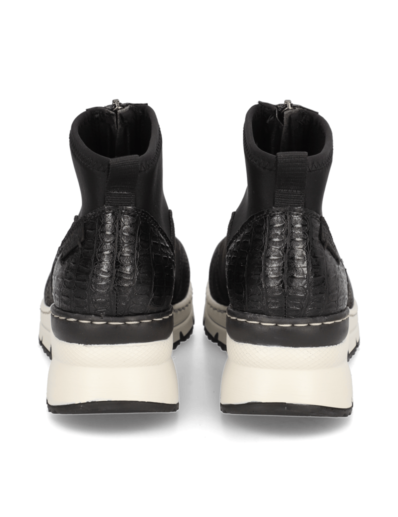 Rieker-Textil-Boot-beige