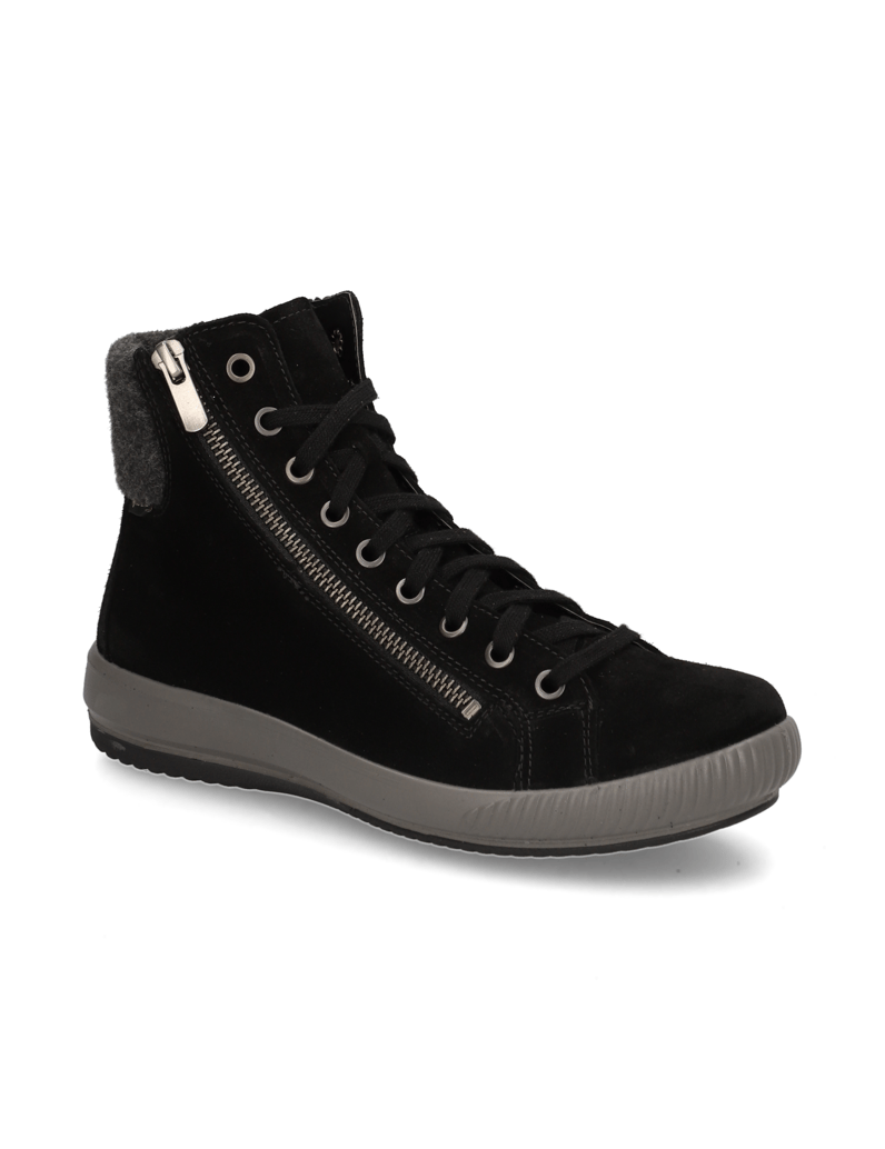 Legero-šněrovací-kotníčkové-boty-černá