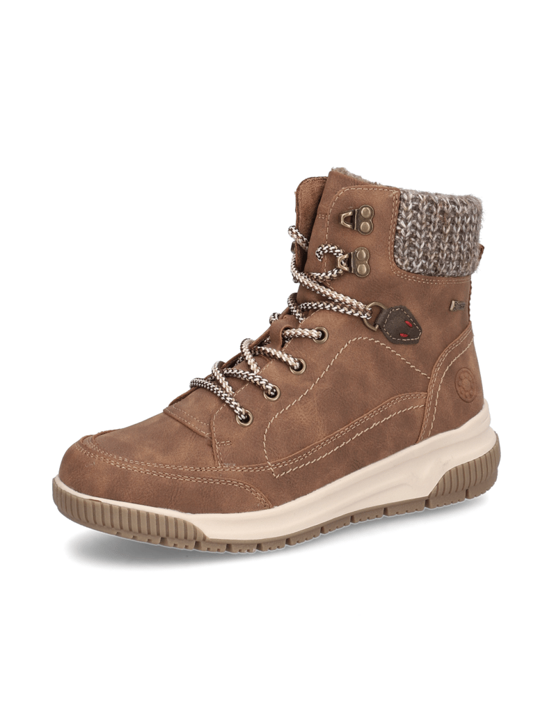 RELIFE-imitácia-kože-snurovacia-obuv-hnedá