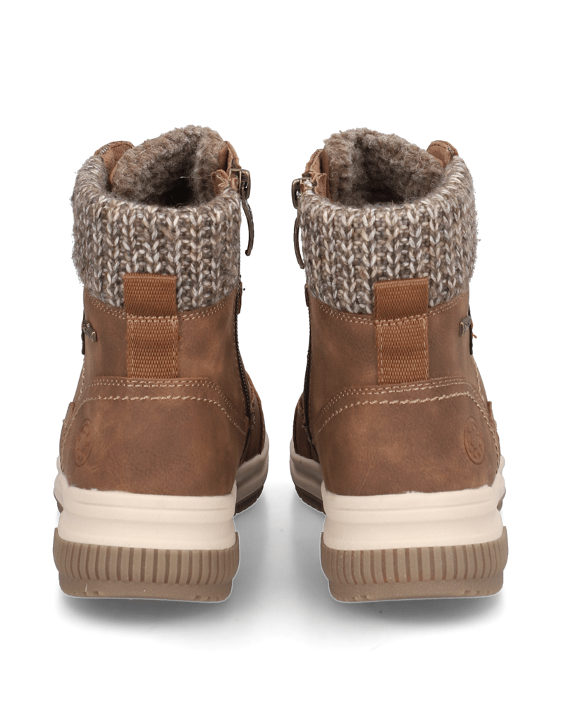 RELIFE-imitácia-kože-snurovacia-obuv-hnedá