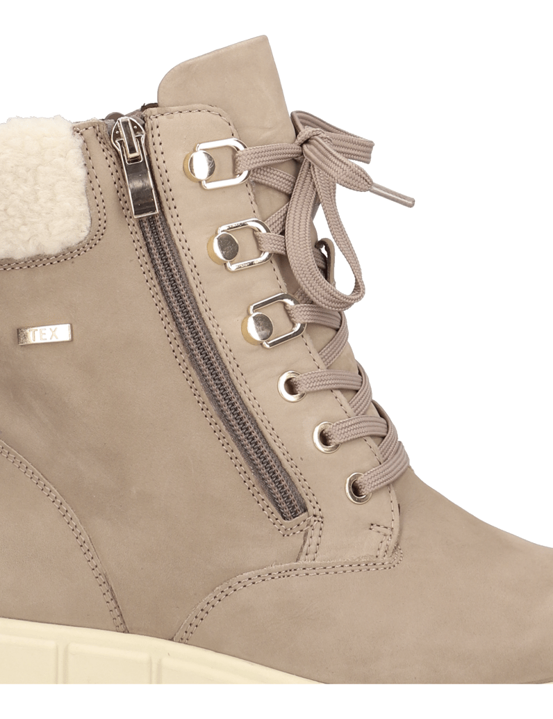 DELKA-nubuk-snurovacia-obuv-béžová