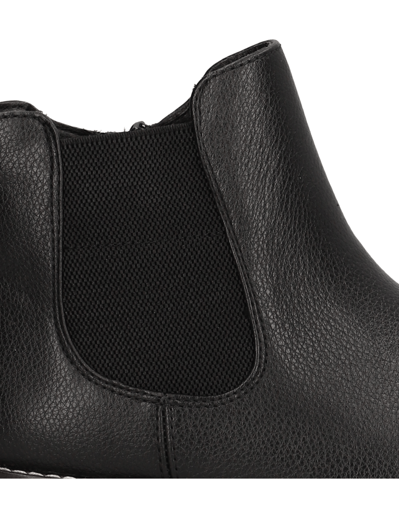 DELKA-imitacija-usnja-Chelsea-gležnjarji-črna