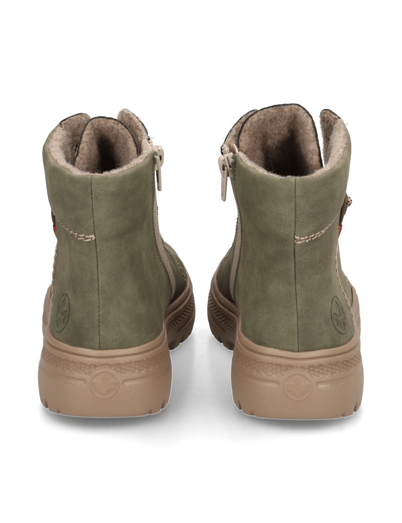 Rieker-Lederimitat-Schnürboot