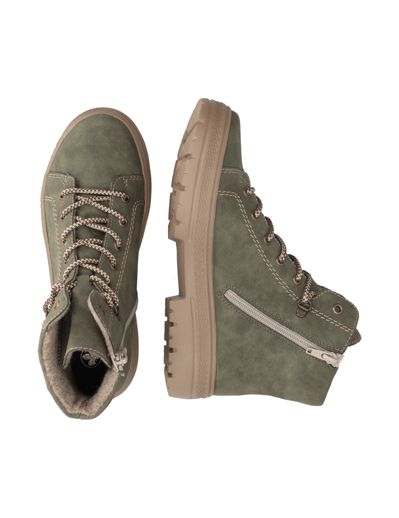 Rieker-Lederimitat-Schnürboot