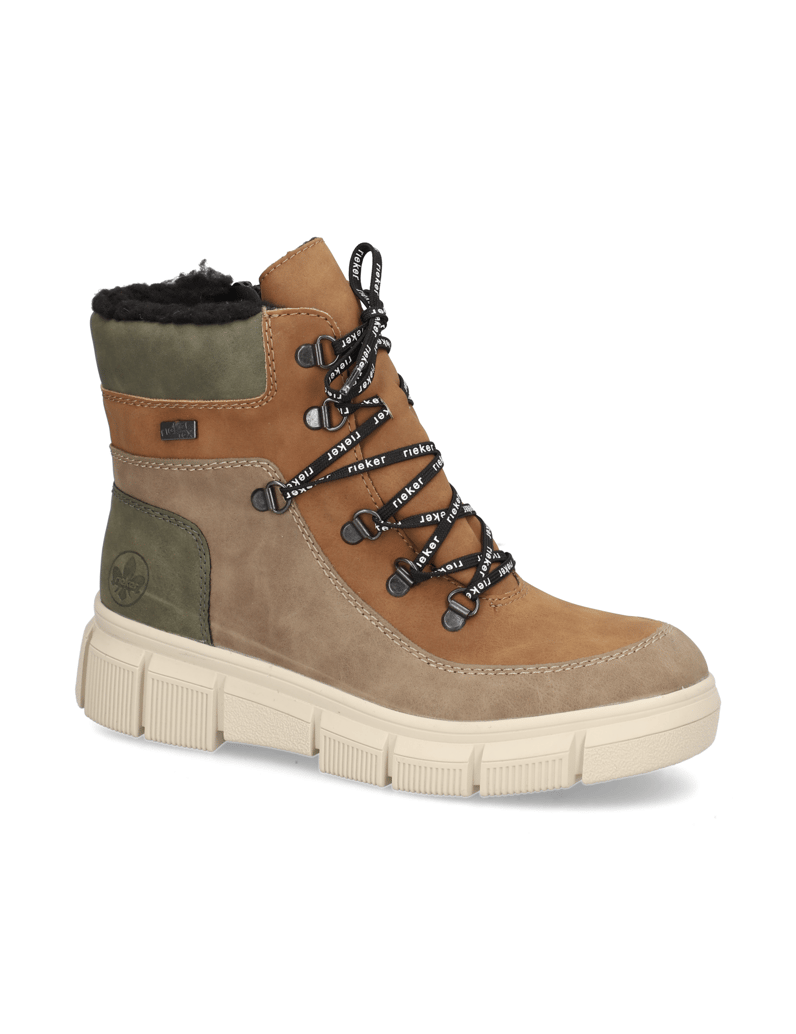 Rieker-Schnürboot-beige