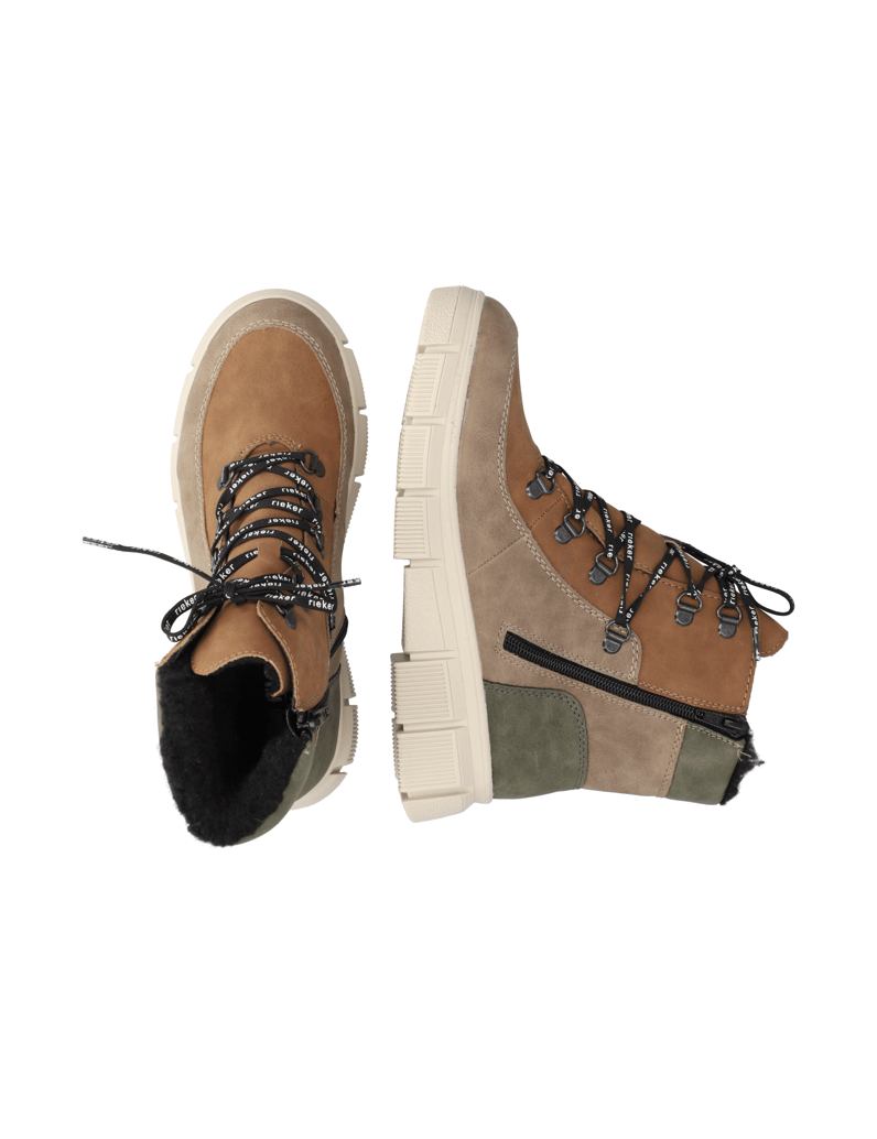 Rieker-Schnürboot-beige