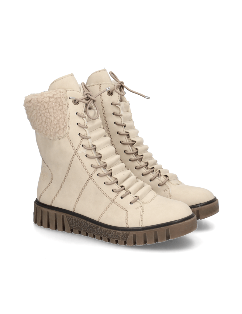 Rieker-Schnürboot-beige