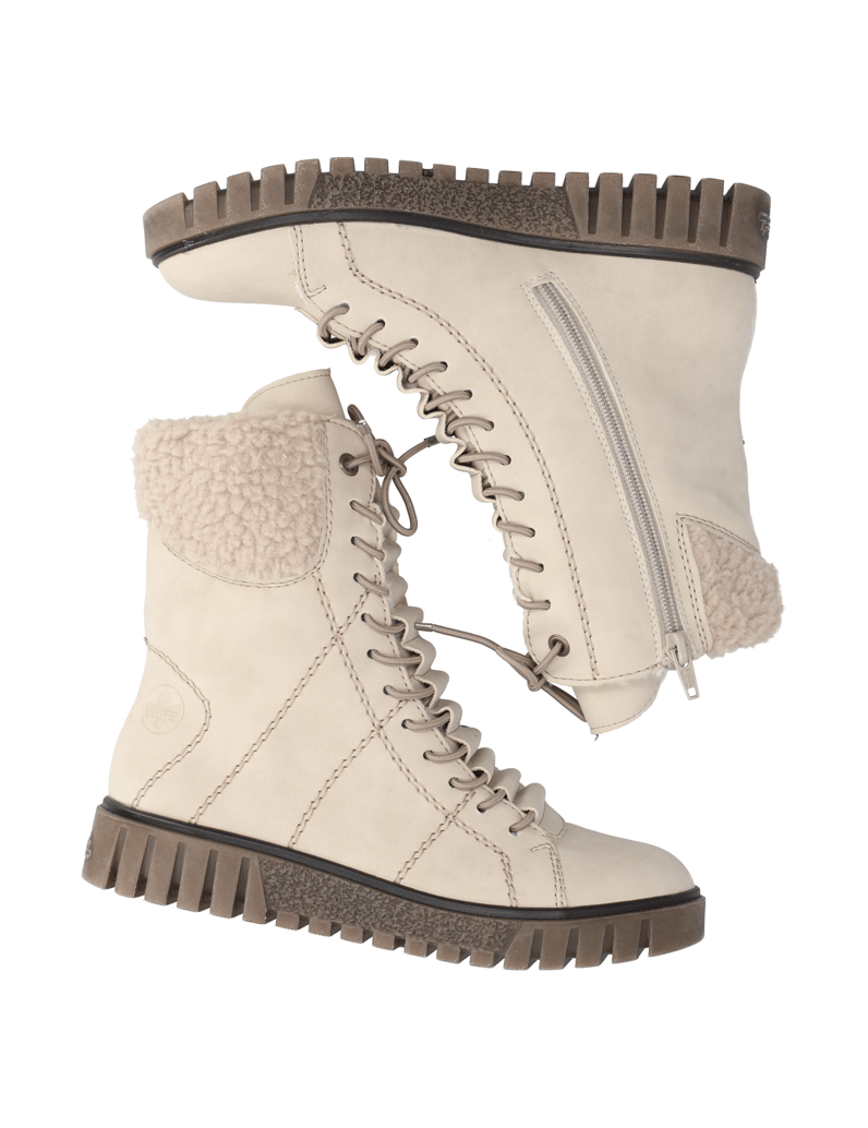 Rieker-Schnürboot-beige