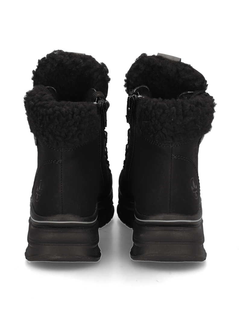 Rieker-Schnürboot-schwarz