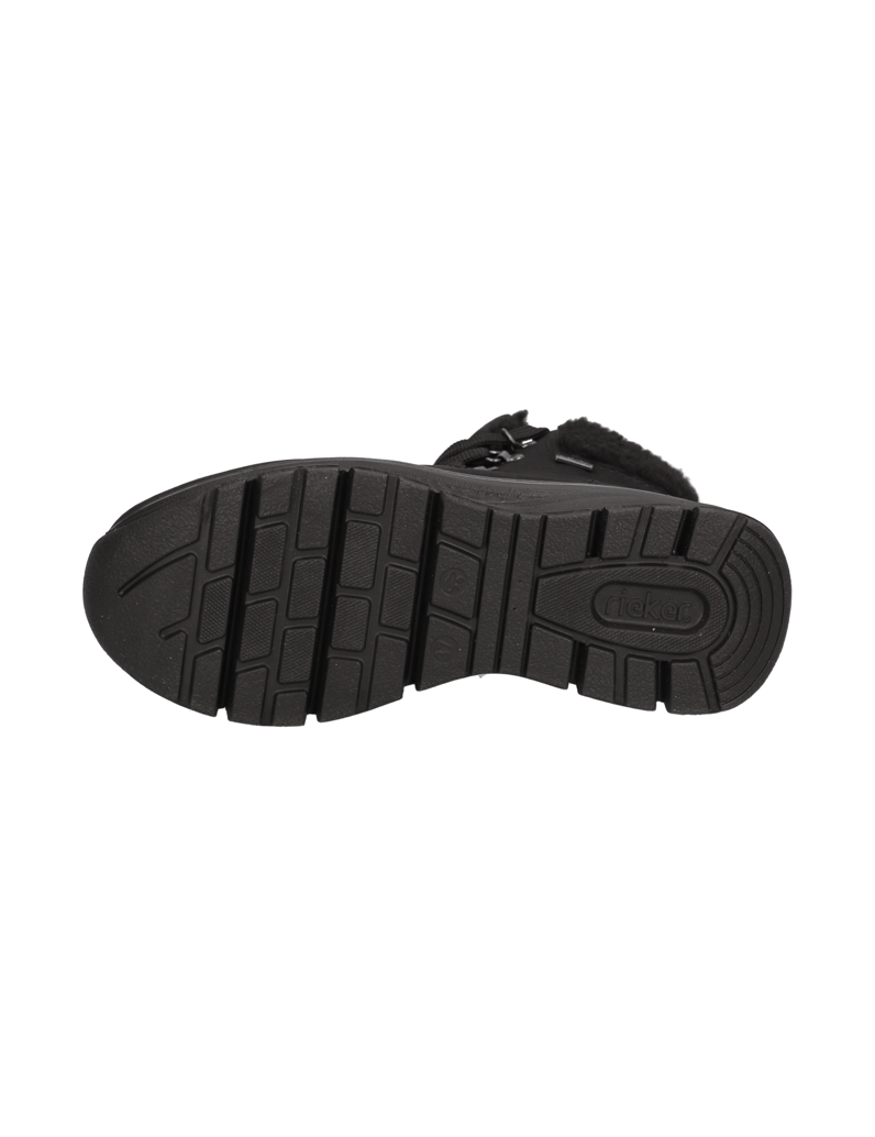 Rieker-Schnürboot-schwarz