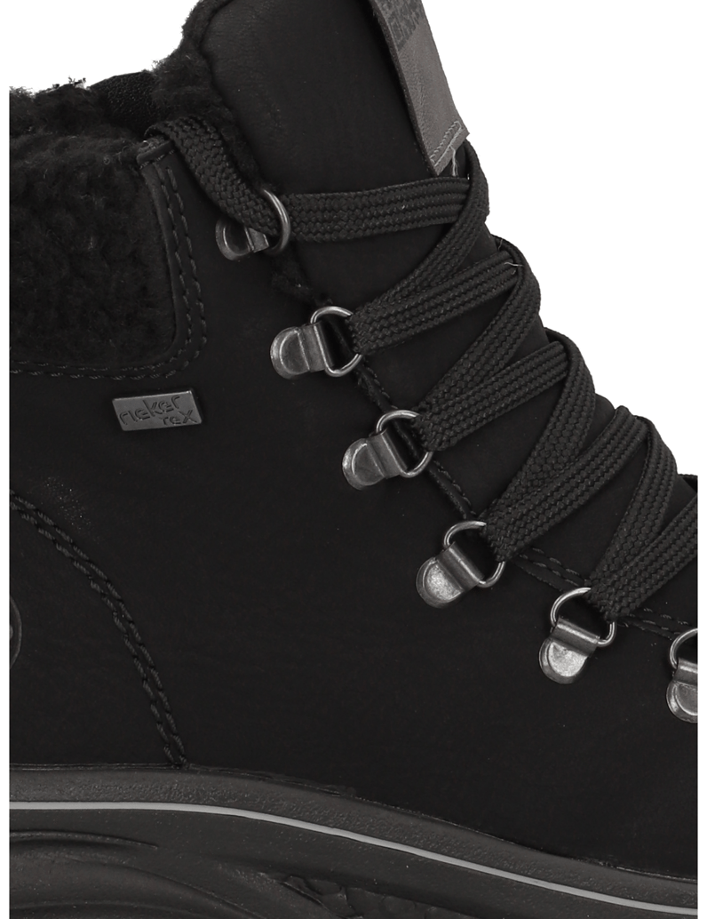 Rieker-Schnürboot-schwarz