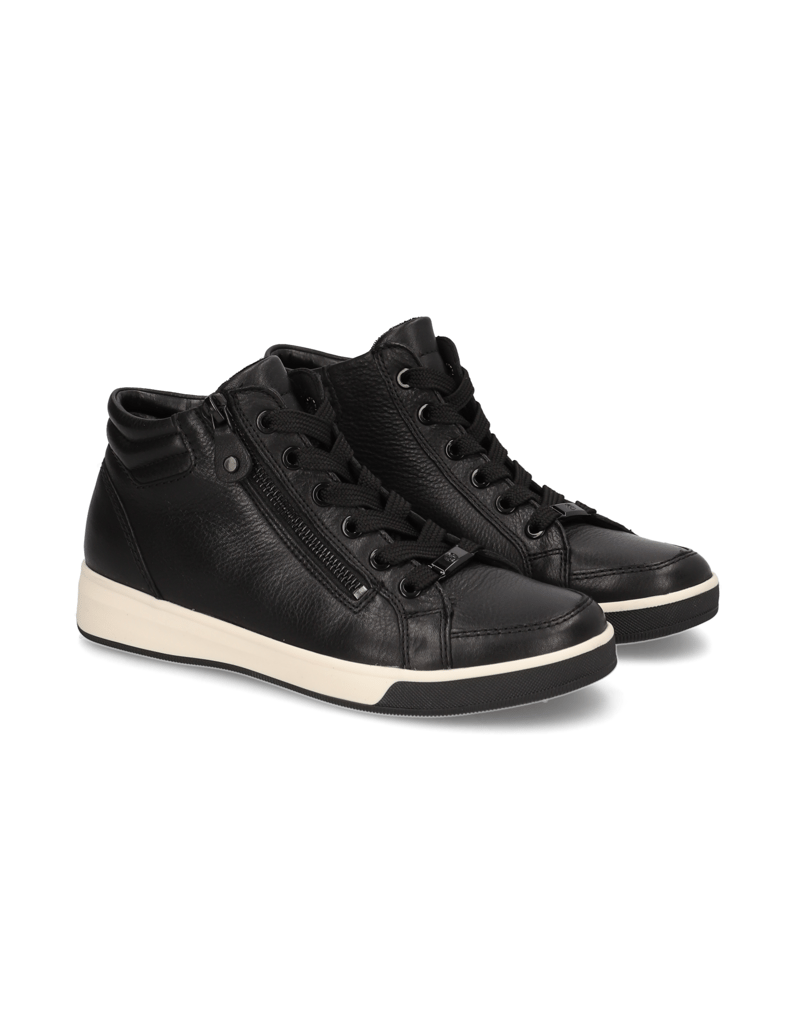 Ara-šněrovací-kotníčkové-boty-černá