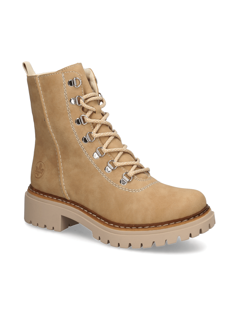 Rieker-Lederimitat-Schnürboot