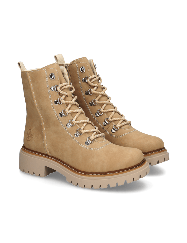 Rieker-Lederimitat-Schnürboot