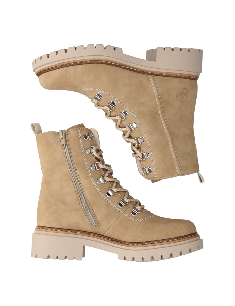 Rieker-Lederimitat-Schnürboot