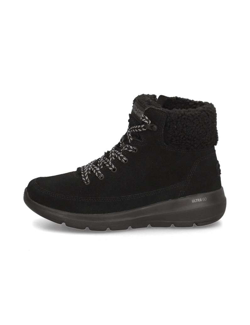 Skechers-šněrovací-kotníčkové-boty-černá