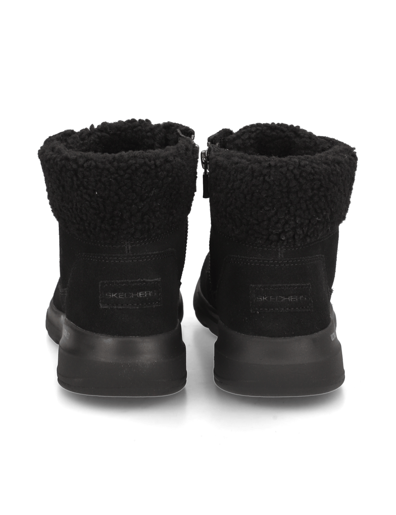 Skechers-šněrovací-kotníčkové-boty-černá