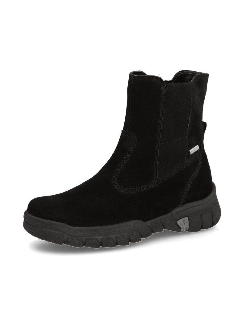 Waldläufer-chelsea-boots-čierna