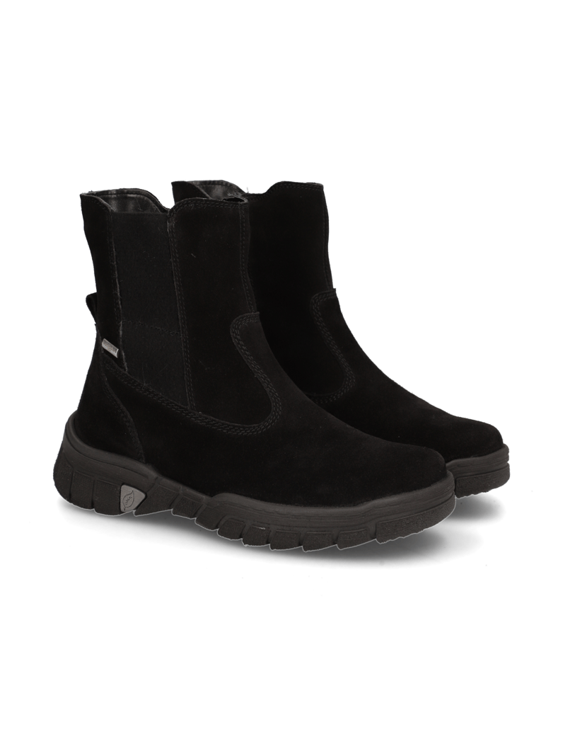 Waldläufer-chelsea-boots-čierna