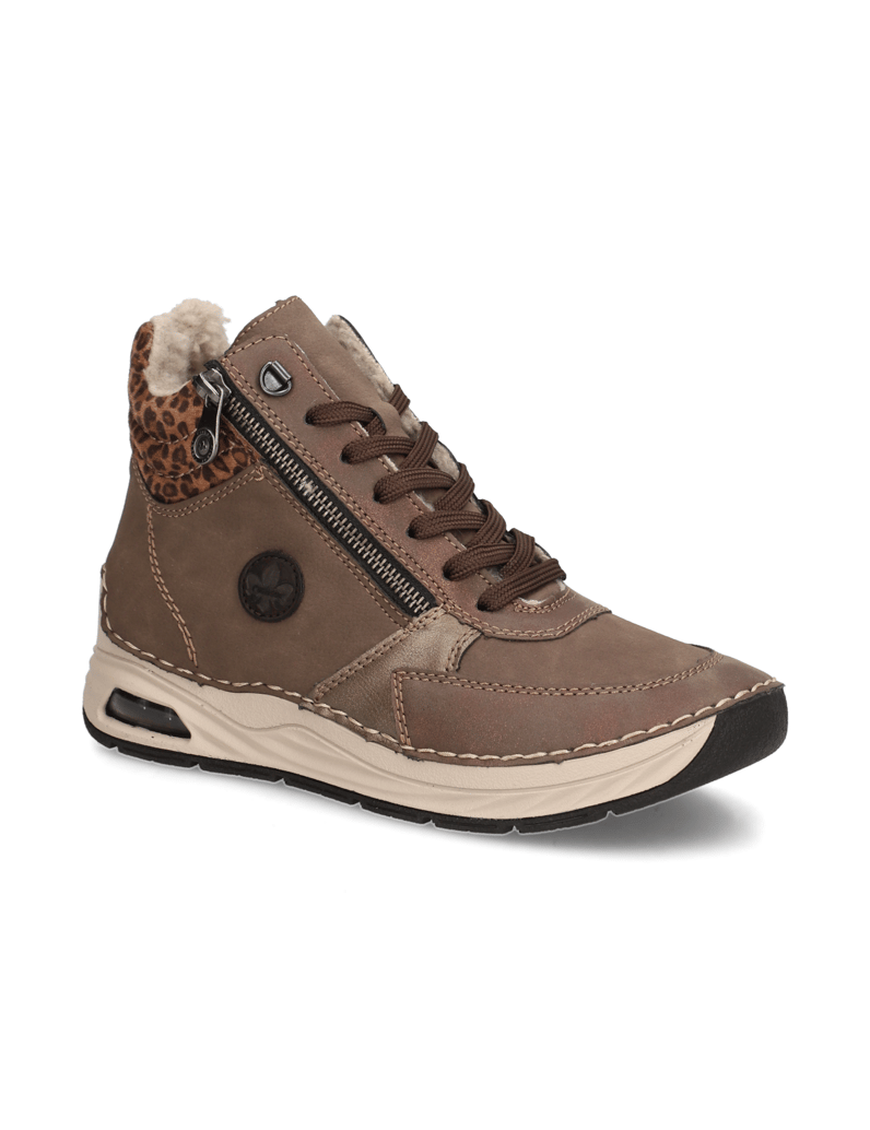 Rieker-šněrovací-kotníčkové-boty-hnědá