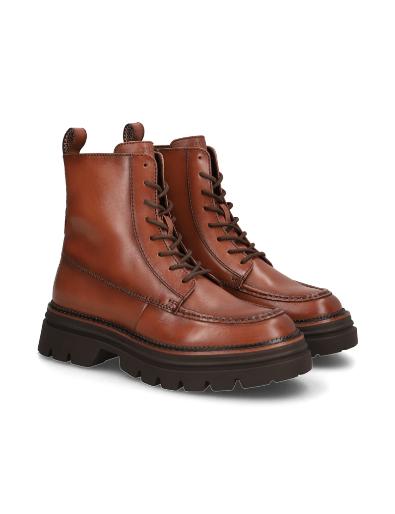 Salamander-Schnürboot-cognac