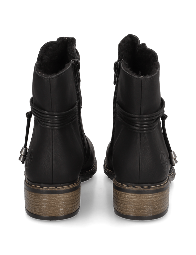 Rieker-Stiefelette-schwarz
