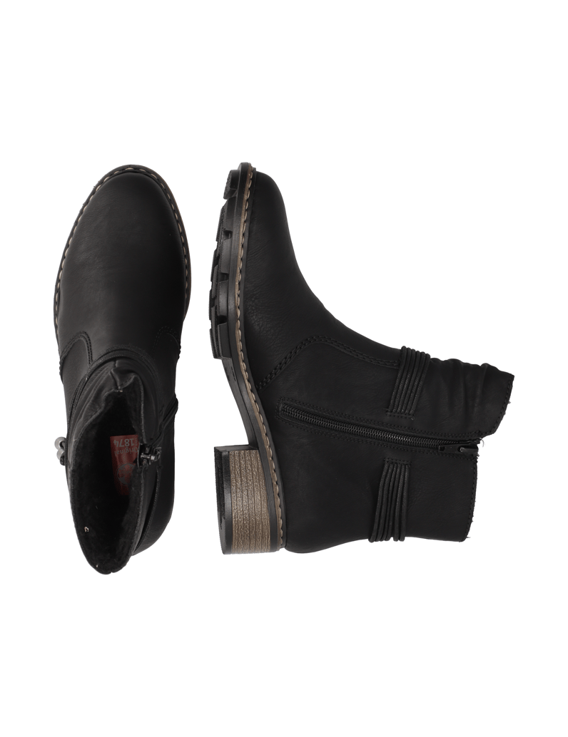Rieker-Stiefelette-schwarz