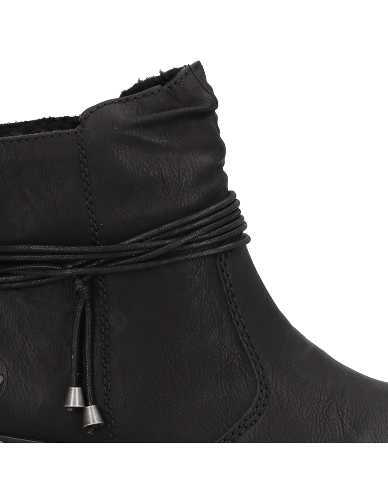Rieker-Stiefelette-schwarz